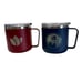 DUTCH BROS COFFEE Thermal Insulated Camping Mugs 2 Red Blue Smoking Guy Tulip DB