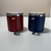 DUTCH BROS COFFEE Thermal Insulated Camping Mugs 2 Red Blue Smoking Guy Tulip DB