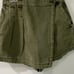 Free People Issa Olive Green Asymmetrical Mini Skort Size 2