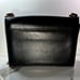 DSQUARED2 Black Leather crossbody clutch bag purse gold chain