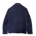 Authentic Valentino Studded Peacoat Navy Men's Size 2 44 S Wool