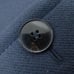 Authentic Valentino Studded Peacoat Navy Men's Size 2 44 S Wool