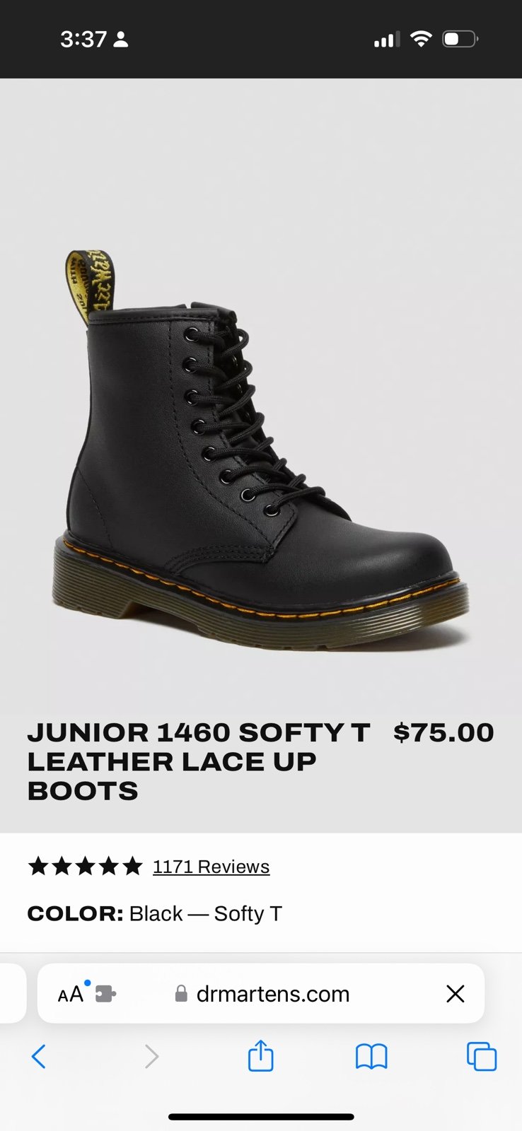 Doc Marten Kids Boots 1460J