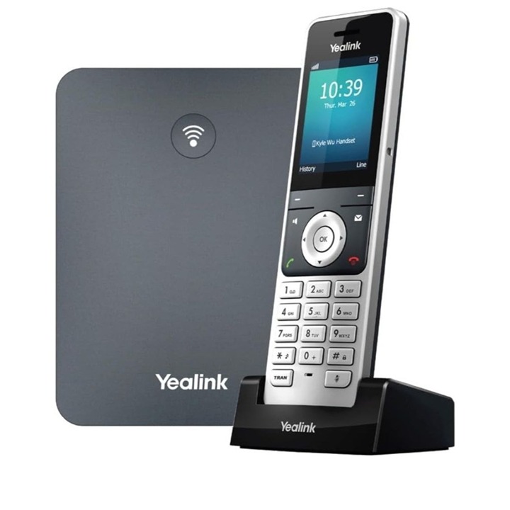 Yealink W76P DECT IP Phone System With Handset & Base Station