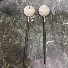 Used - Cutipol 'Goa' Serving spoon and fork set