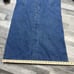 Vtg 80s Levi's Denim Duster Jacket Trench Long Barn Coat Corduroy Collar L/XL