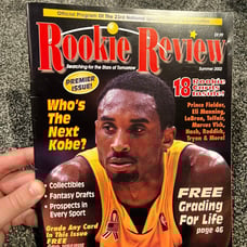Rookie Review Summer 2002 magazine lebron james kobe bryant