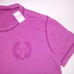 Victoria Secret PINK Set T Shirt & Leggings Small Black Pink Short Sleeve Solid