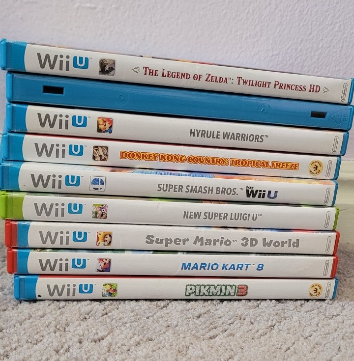 Wii U Games Lot