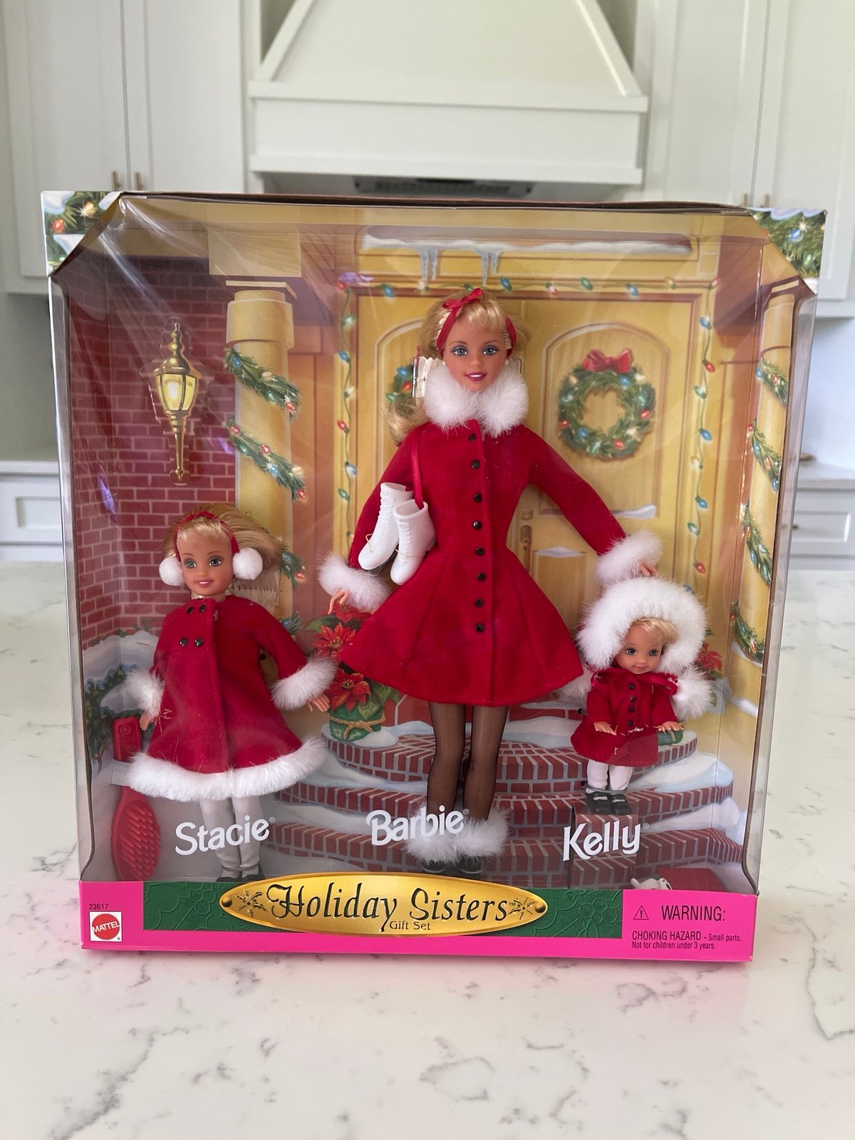 Holiday Sisters Barbie Kelly Stacie Gift Set (1998) - Etsy