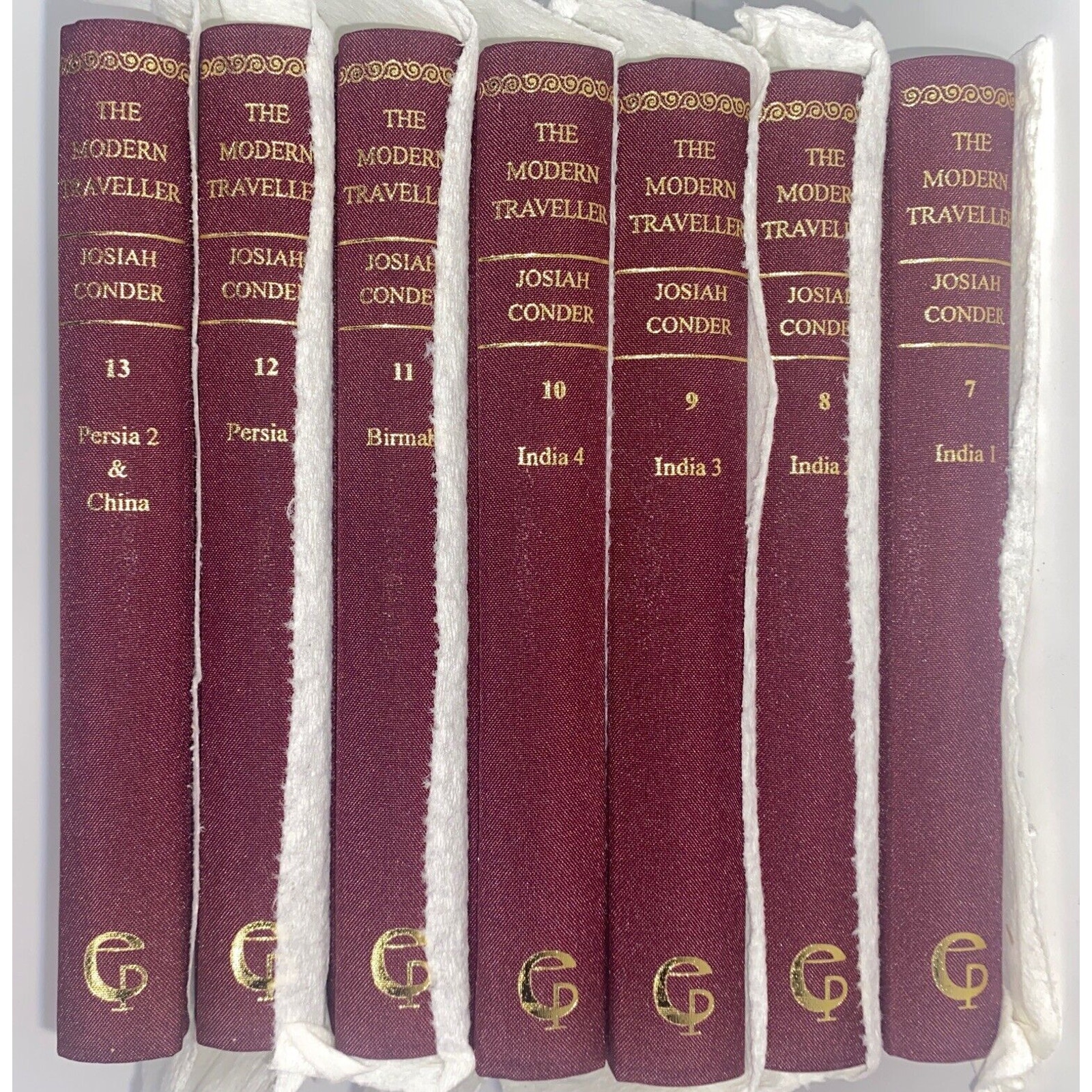 The Modern Traveller, Pt. 2 (ES 7-vol. set) India, Birmah, Persia, & China