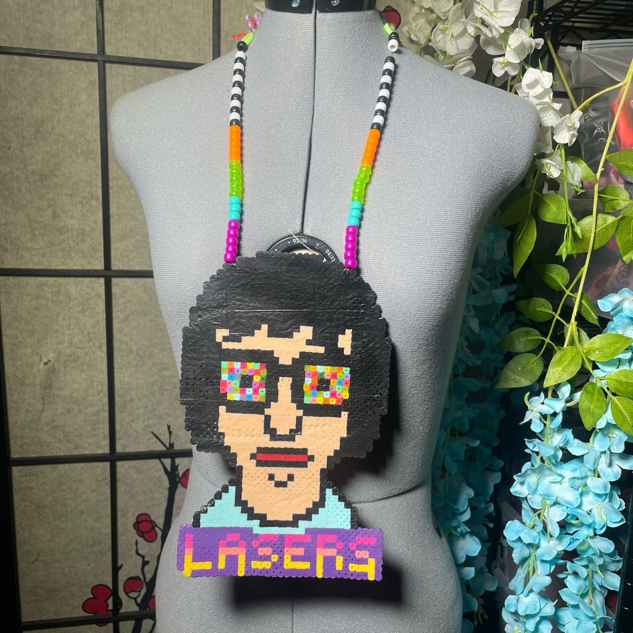 Tina bobs burgers perler Necklace