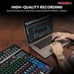 Audio Mixer DJ Equipment Professional 16 Channel 6-Bus USB Interface MX 16CH XU