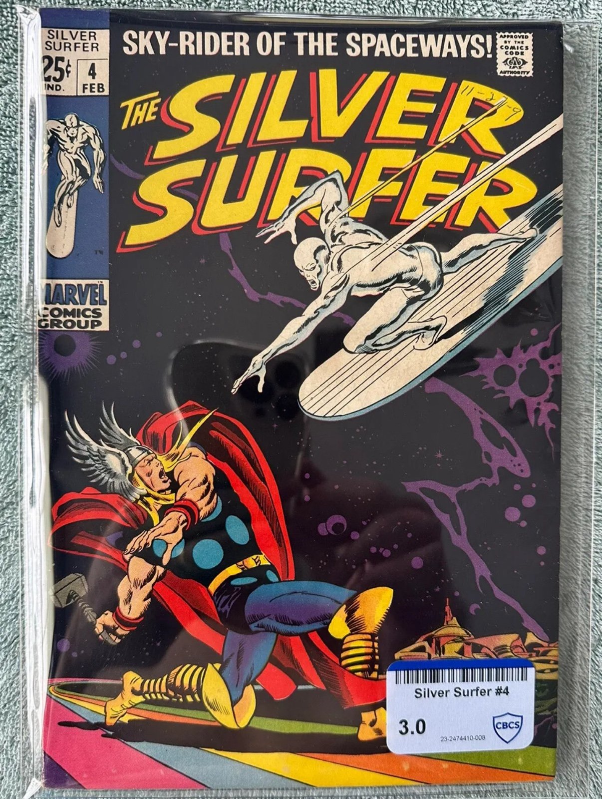 Silver Surfer #4 Soft Grade