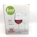Food Network Celebrate Wine Glasses Set Of 4 New Cheers Toast Savor Enjoy