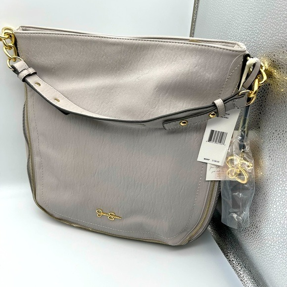 Gray jessica simpson purse deals