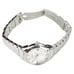 BULOVA Ladies Watch Model C8601167 B4 Light Silver Dial Womens 5 7/8 Link Band