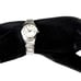 BULOVA Ladies Watch Model C8601167 B4 Light Silver Dial Womens 5 7/8 Link Band
