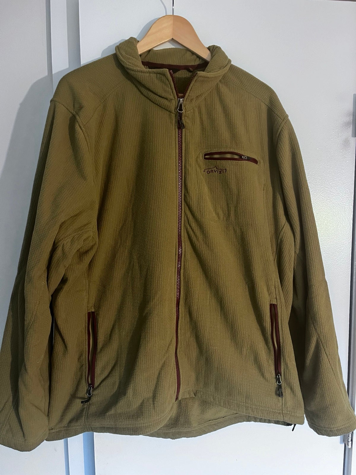 Orvis zip up jacket