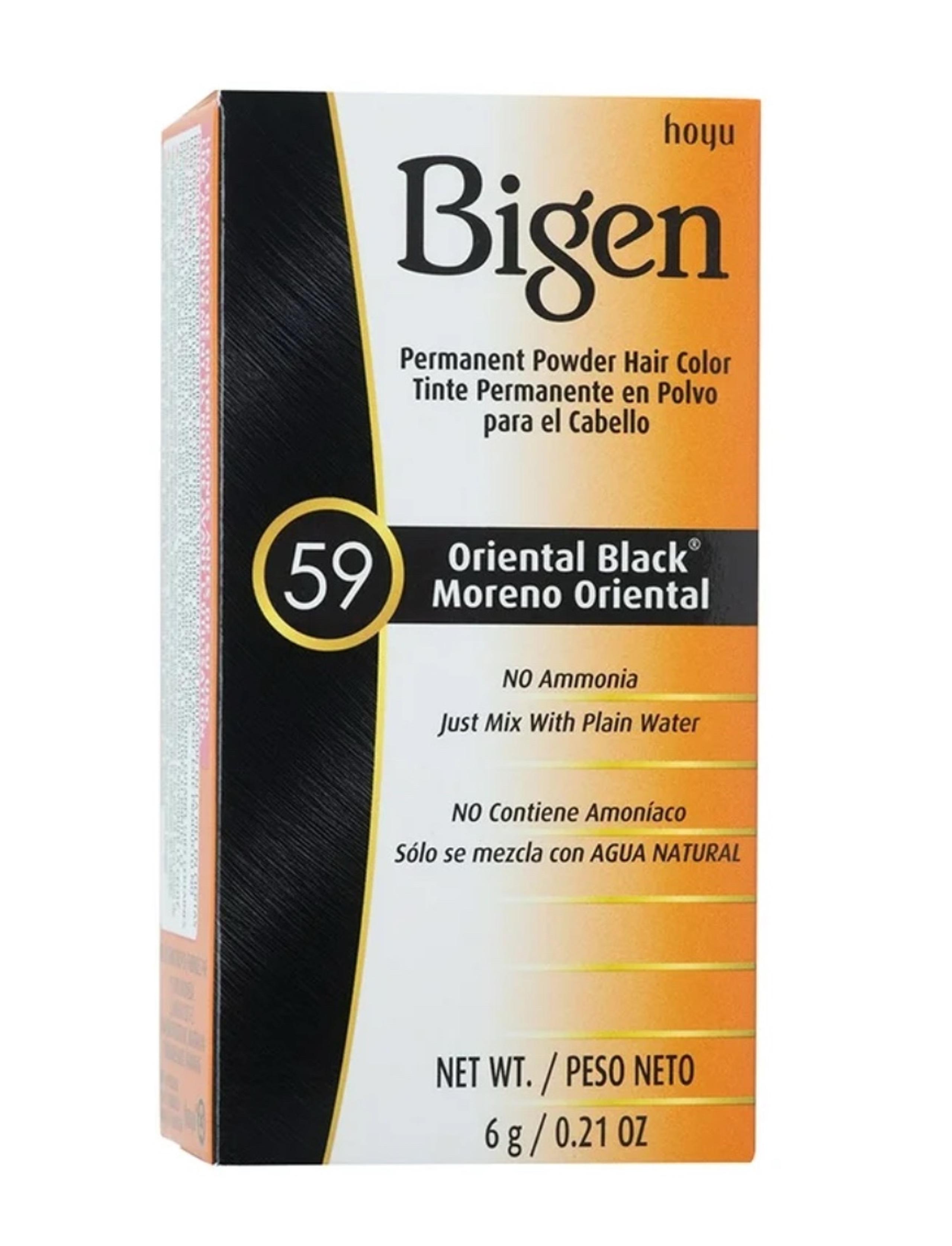 Bigen permanent powder hair color
