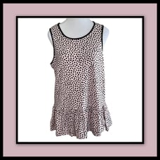 Kate Spade Peplum Pajama Top