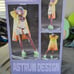 Anime Figure with Wall Scroll