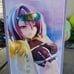 Anime Figure with Wall Scroll
