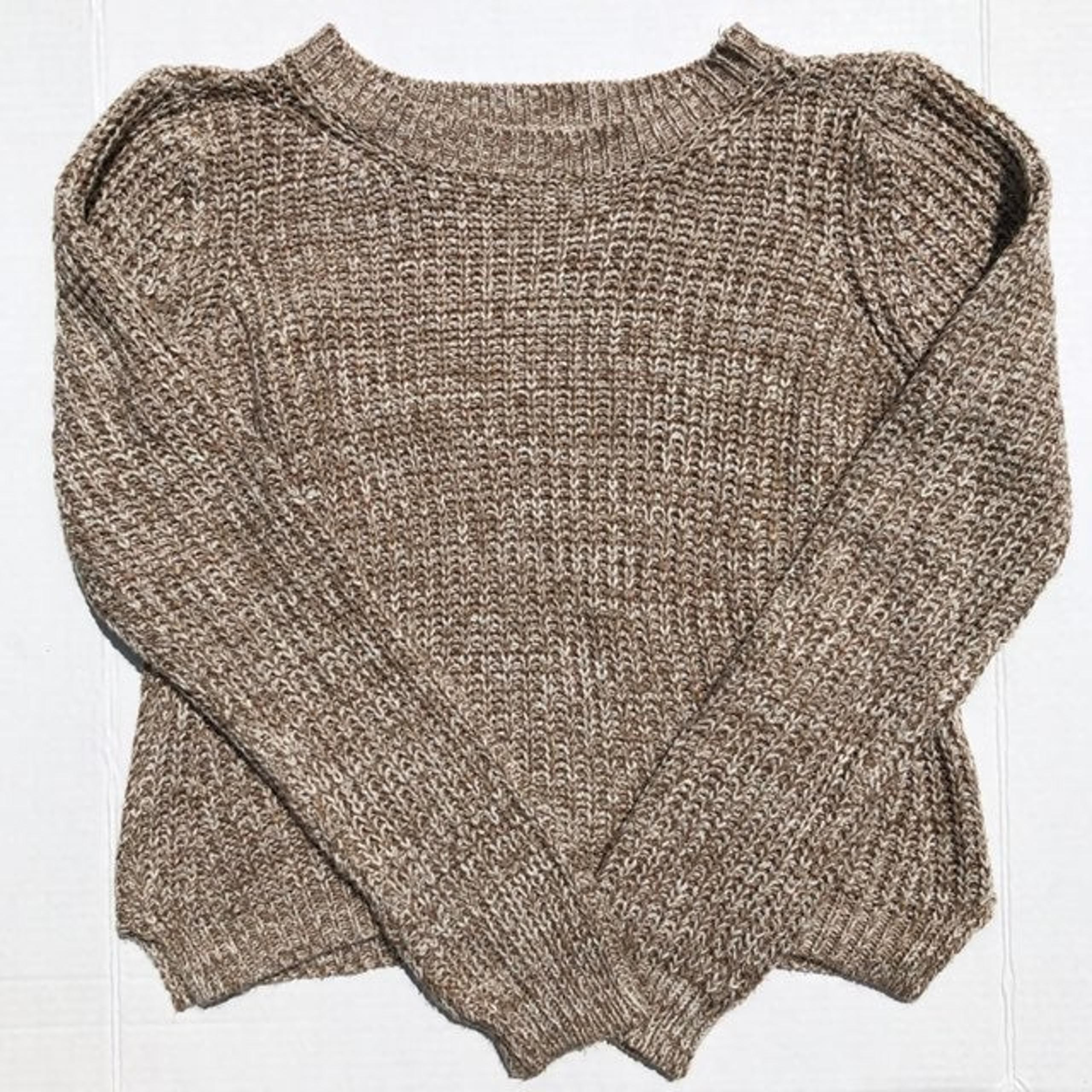 Tan Slouchy Sweater