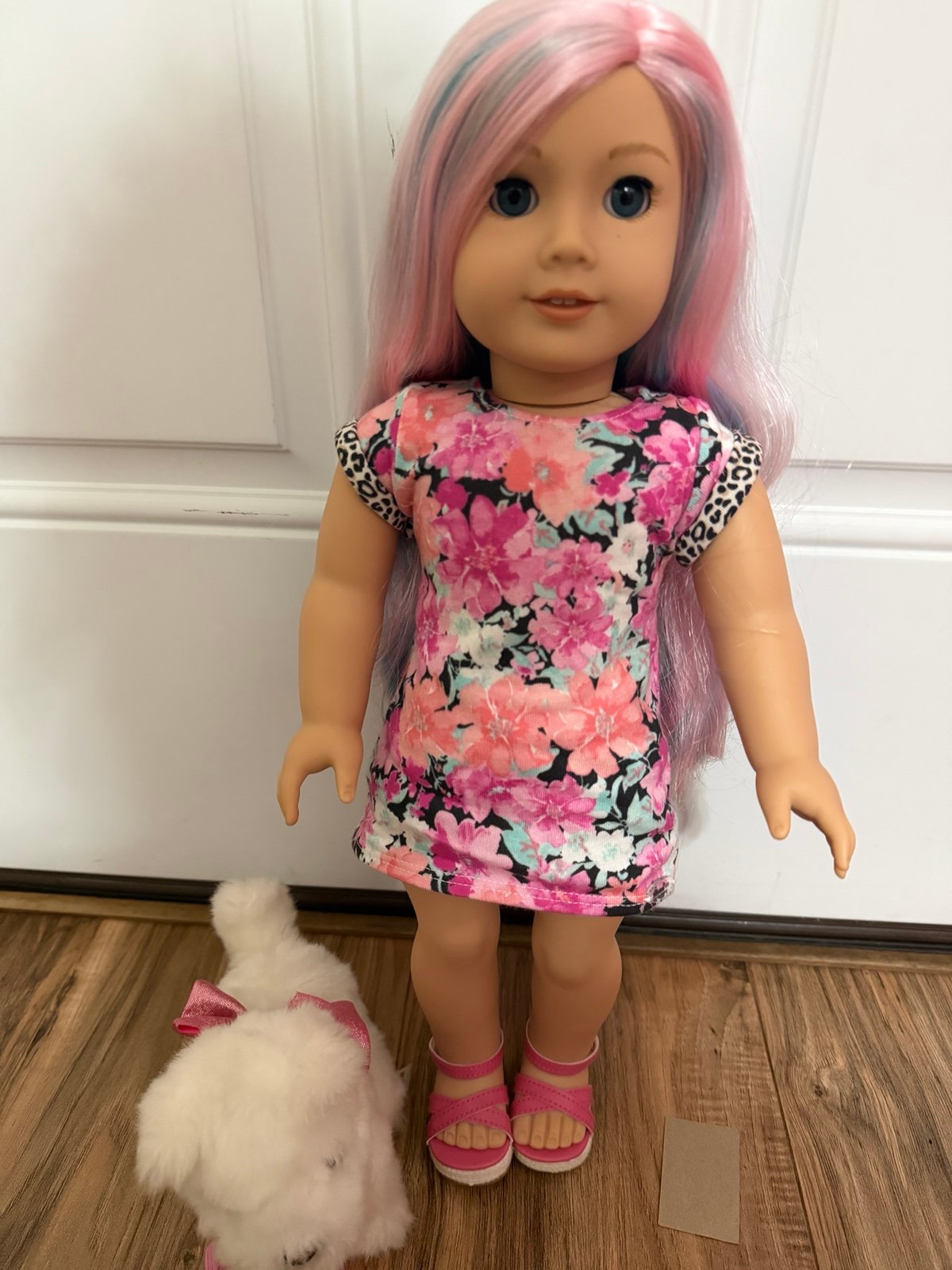American Girl Doll#129 & puppy