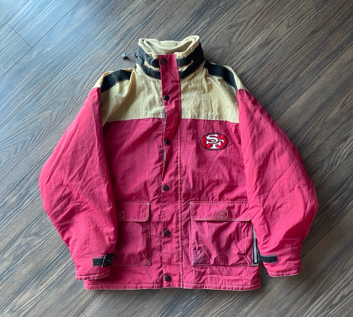 Vintage Champion SF 49ers Jacket Large
