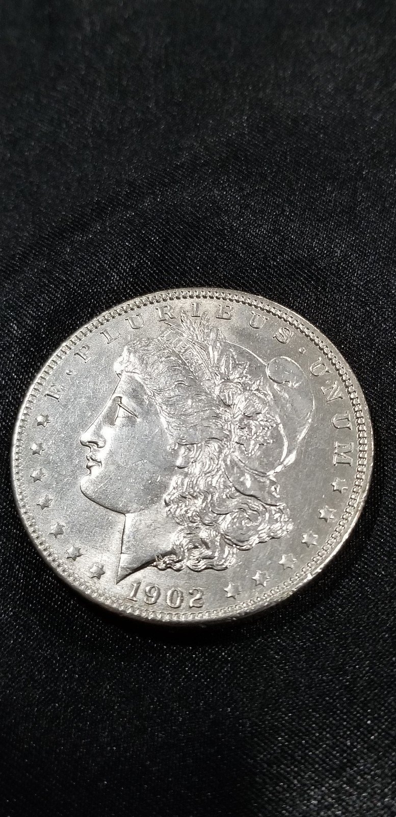 1902-P MORGAN SILVER DOLLAR