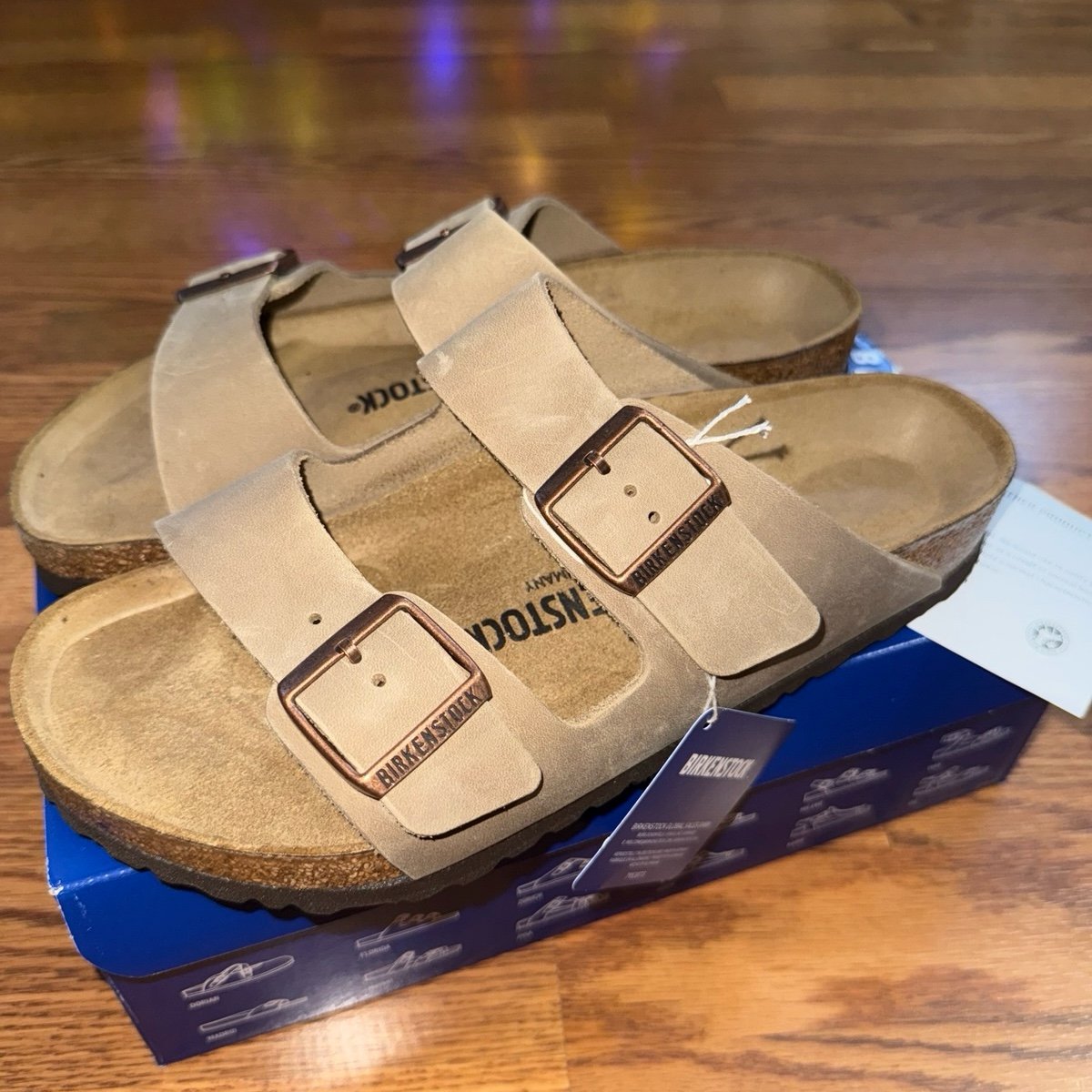 Birkenstock Arizona BS Tobacco Tabacco Brown 41 10W 8M