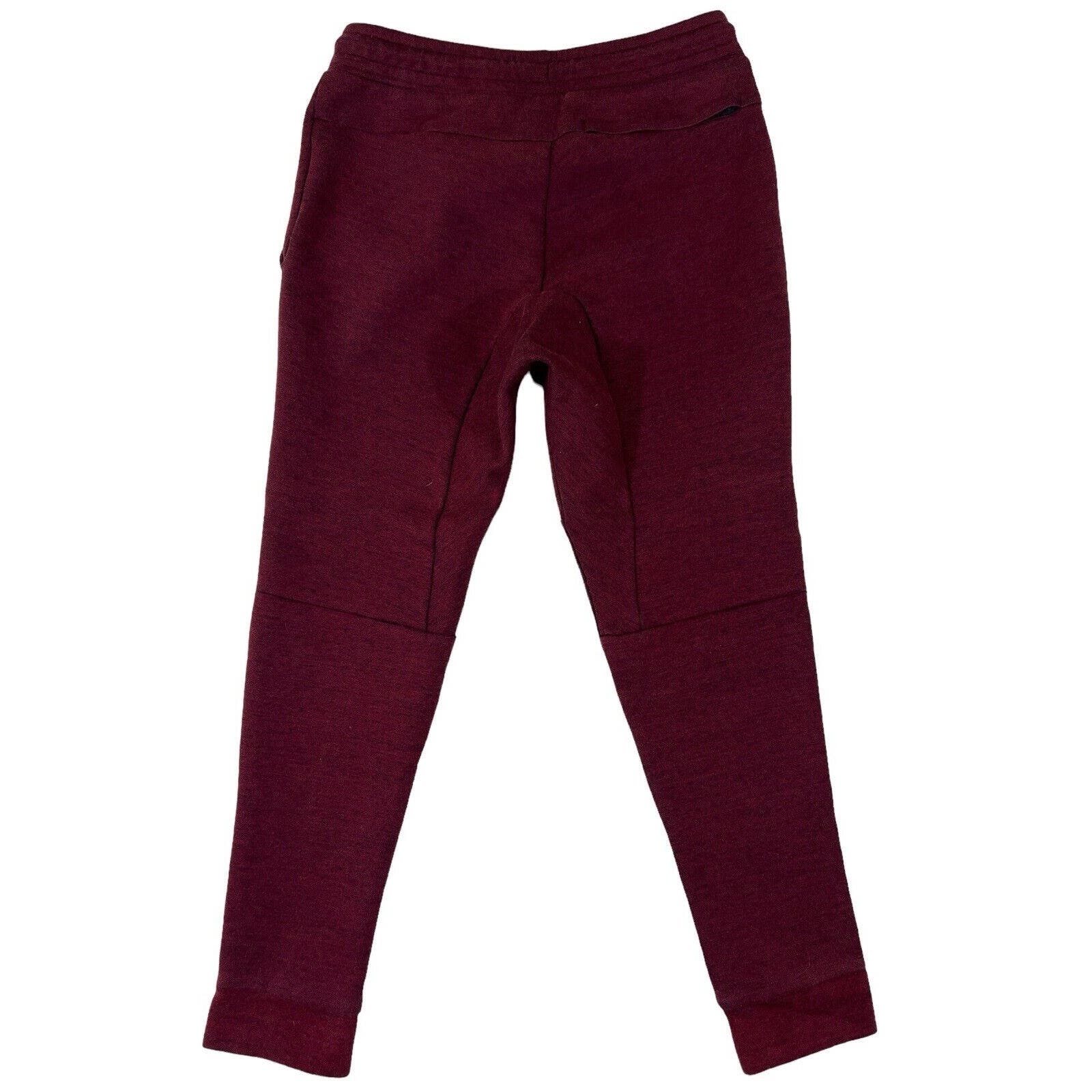 September Labor Day Sale - Nike Tech Fleece Tapered Burgundy Joggers Men Sz M - Memorial Day Markdown Mardi Gras:£30[laMen_2944978ma]