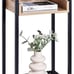 Tall Side Table, 30 inch High End Table, Small Entryway Table, Bedside Table