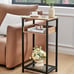 Tall Side Table, 30 inch High End Table, Small Entryway Table, Bedside Table
