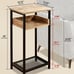 Tall Side Table, 30 inch High End Table, Small Entryway Table, Bedside Table
