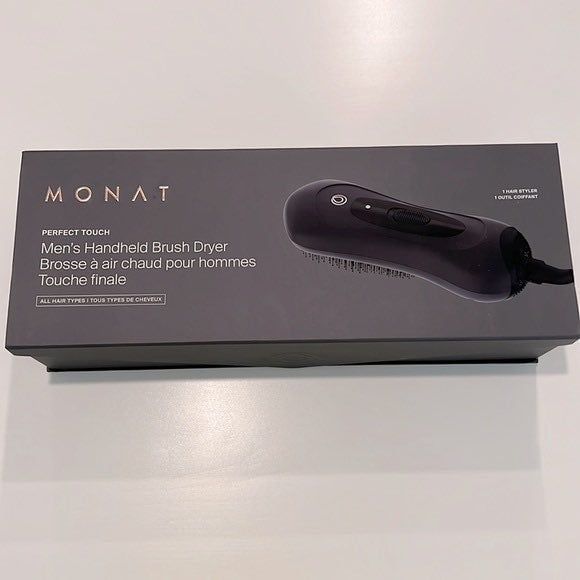 MONAT Perfect Touch Men’s Handheld Brush Dryer