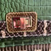Angel Jackson python handbag vintage