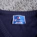 Vintage Champion Knit Sweater University Of North Dakota Fighting Hawks Large