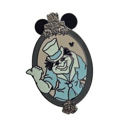 Disney - The Haunted Mansion Hitchhiking Ghost Hidden Mickey Pin, 1 of 3