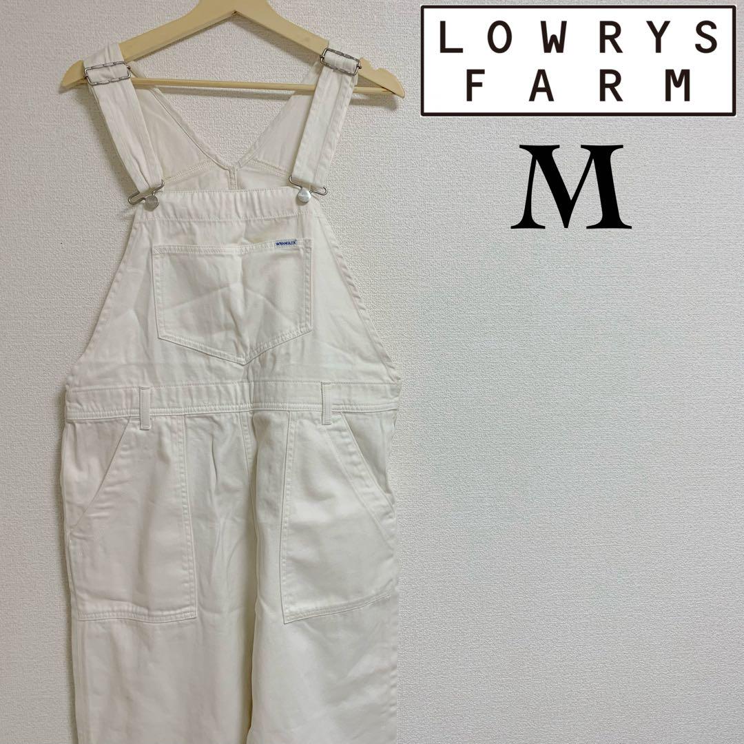 LOWRYS FARM White Overalls Size M