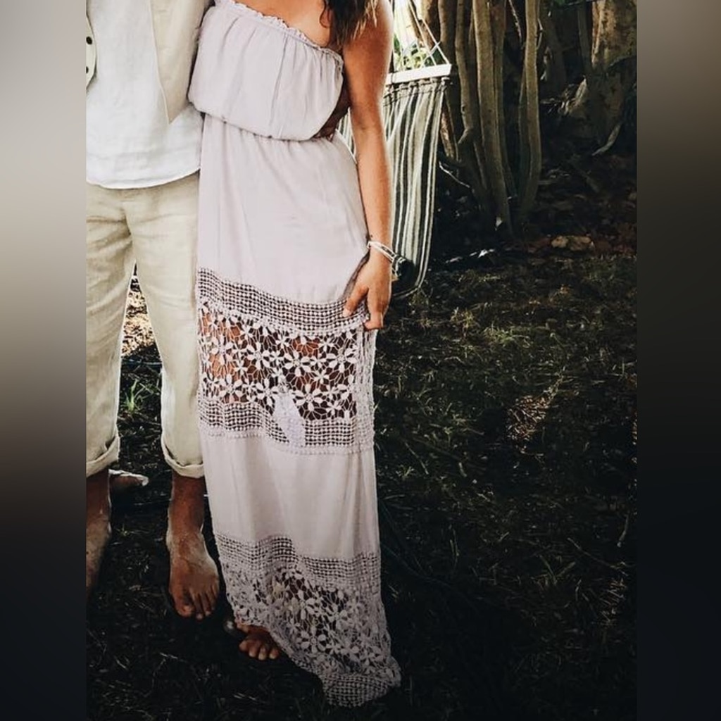 6 shore road lilac maxi dress
