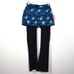 Skirt Sports Activewear Skort Leggings New with Tag Size Small Color Blue/Black