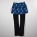 Skirt Sports Activewear Skort Leggings New with Tag Size Small Color Blue/Black