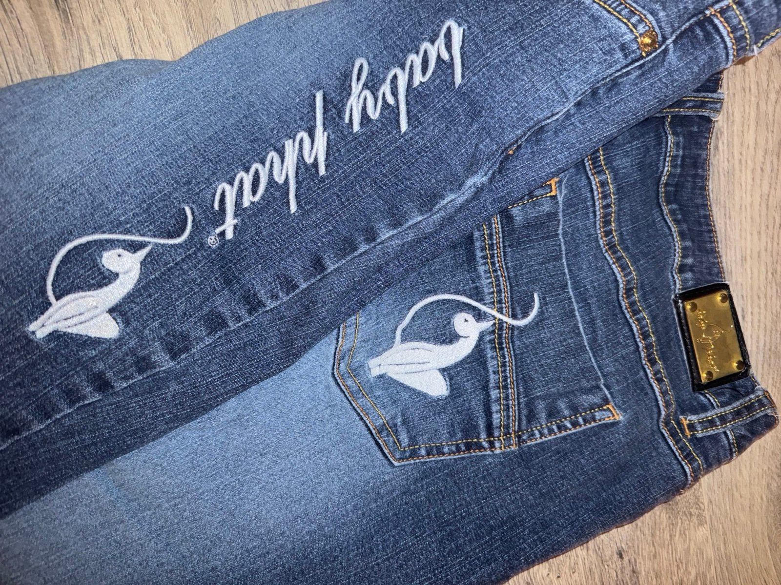 RARE Vintage Y2K Babyphat Denim Capri Jeans