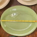Vintage Fiesta Chartreuse Oval Platter