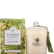 Wavertree & London Lemongrass/Myrtle Candle,Size: 11.6 OZ
