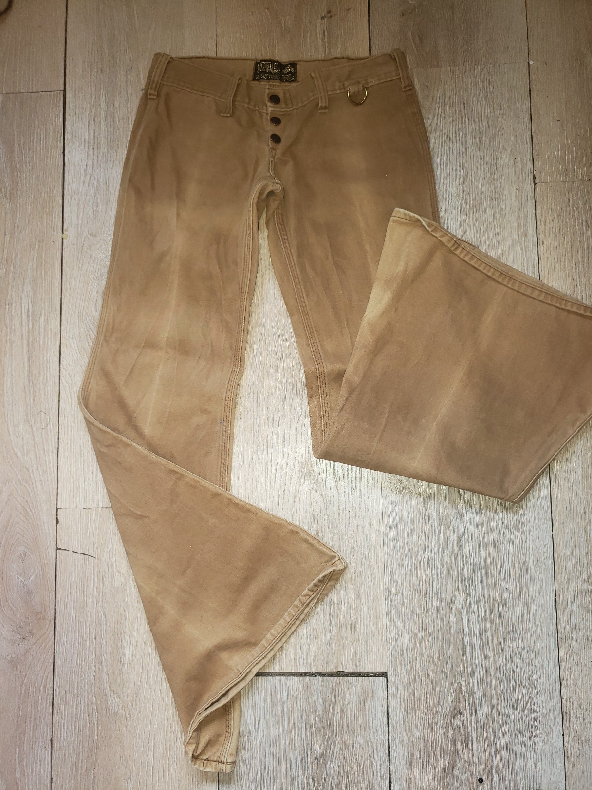 Extremely rare, vintage, very low waisted bell bottoms