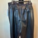 Calvin Klein Faux Leather Pants