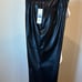 Calvin Klein Faux Leather Pants
